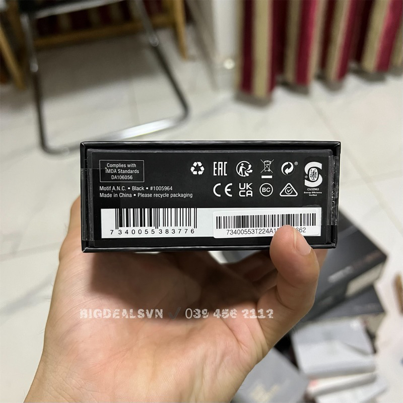 Tai nghe Marshall Motif ANC, New, Chính hãng ✔️ BigDeals VN