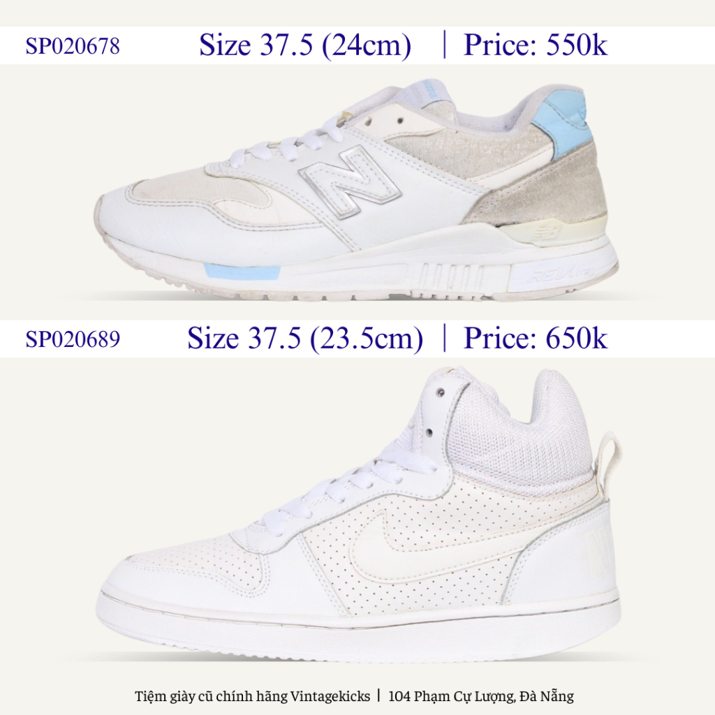 Giày 2hand thể thao Vintagekicks