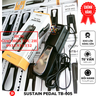 Chân Đạp Pedal Sustain Cherub WTB-005 Cho đàn Piano,Electric Keyboards (Organ), Trống Điện