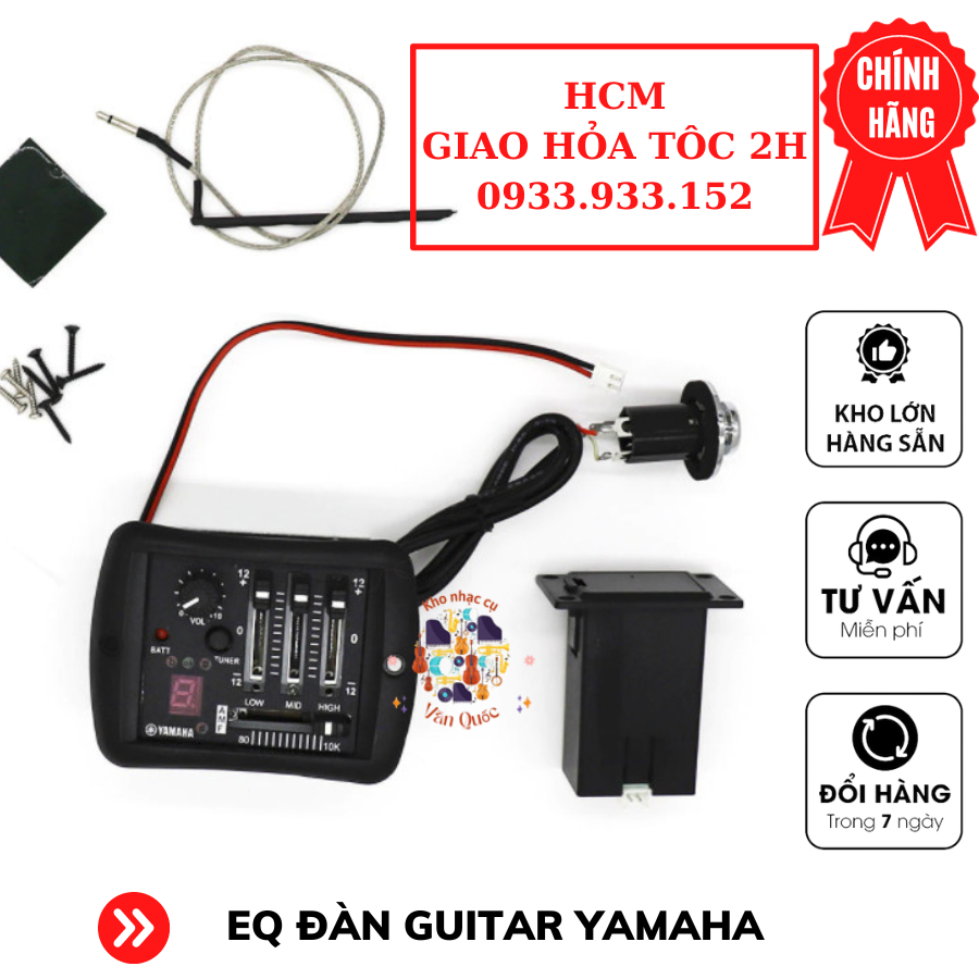 EQ Guitar Yamaha EQ 7545R Cho Đàn Acoustic, Classic