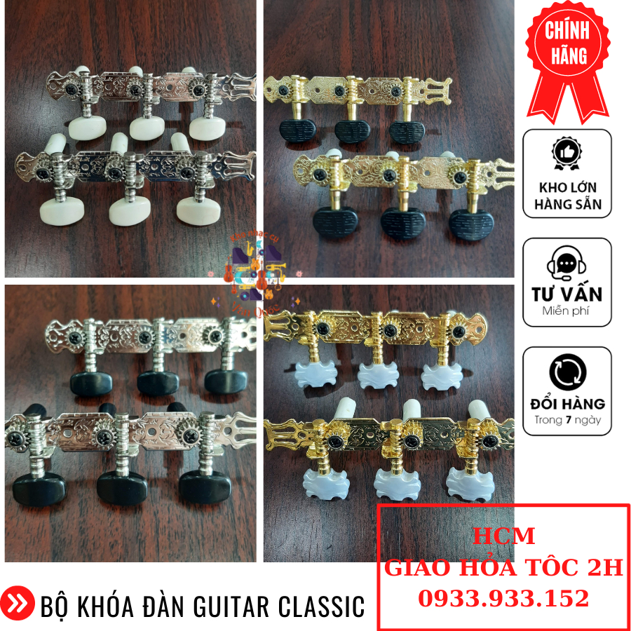 Khóa Đàn Guitar Acoustic Và Classic Tốt Nhất (New)