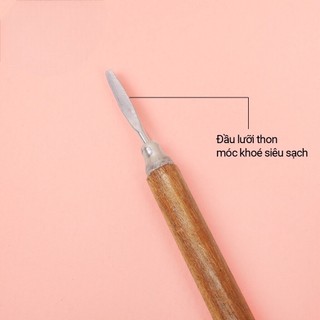 Cây móc khóe, vệ sinh móng bằng gỗ cao cấp.