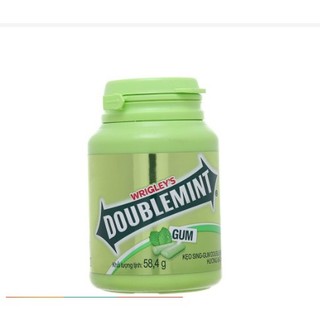 Kẹo singum DoubleMint & cool air hương bạc hà 58g/hũ