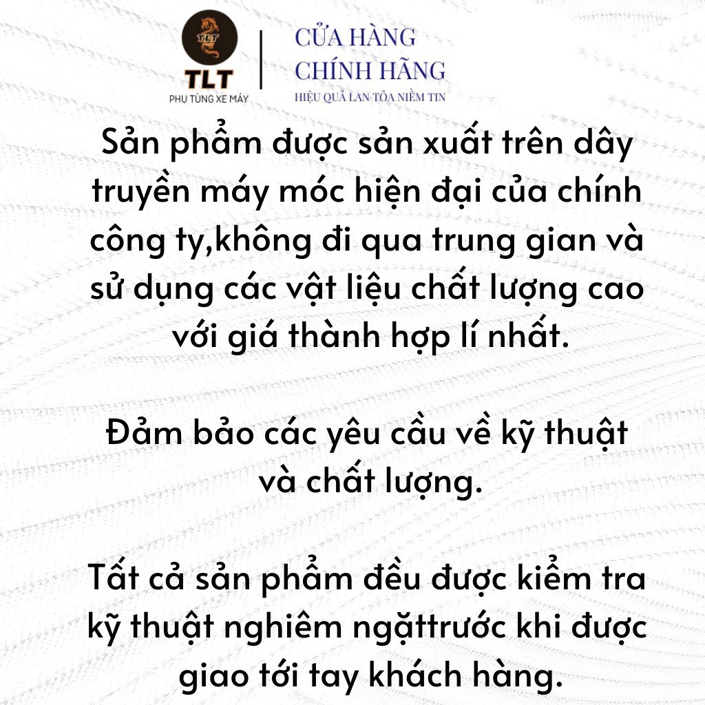 Nhông sên dĩa NPT mạ đồng chính hãng TLT được nhập khẩu từ thailan bảo hành 12 tháng,