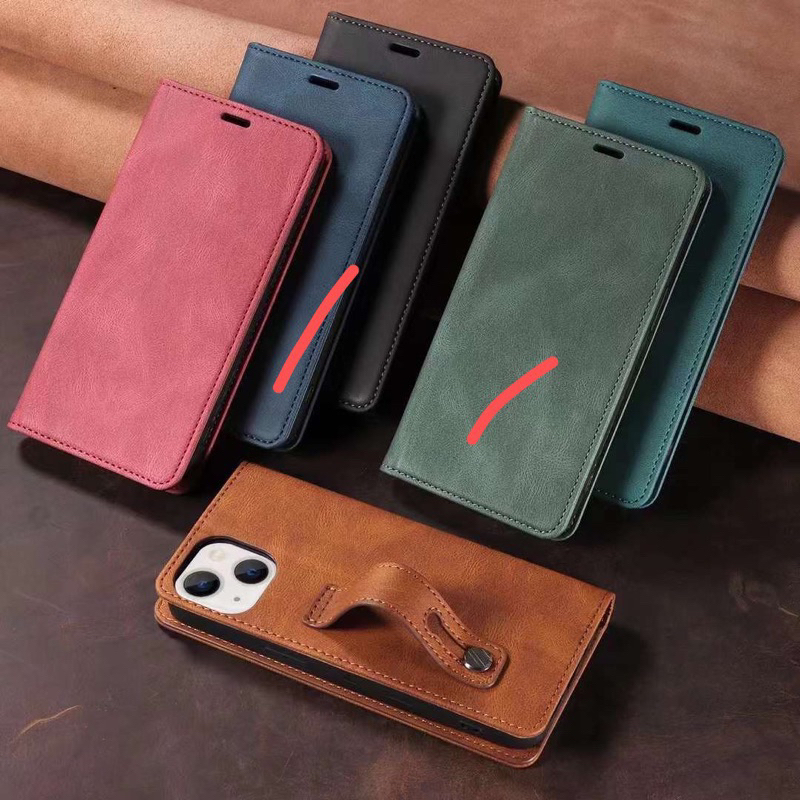 Bao da iphone cao cấp các model ( có ví cài thẻ )