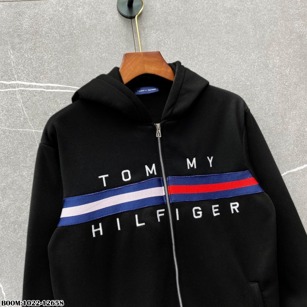 Áo Hoodie Tommy Nỉ bông Trơn FULL màu UNISEX phong cách Hàn Quốc, áo Hoodie thu đông bản chuẩn phong cách trẻ