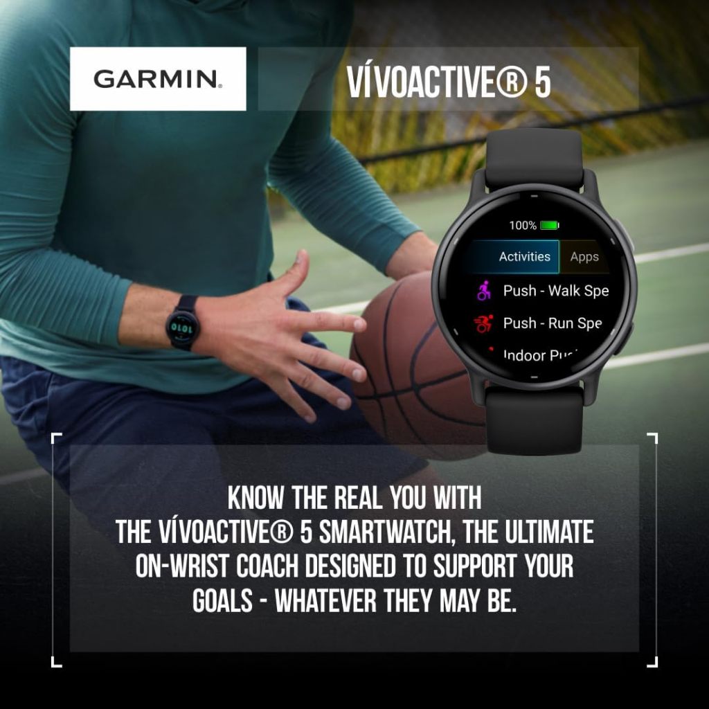 Đồng hồ thông minh Garmin vívoactive® 5_Mới, hàng chính hãng