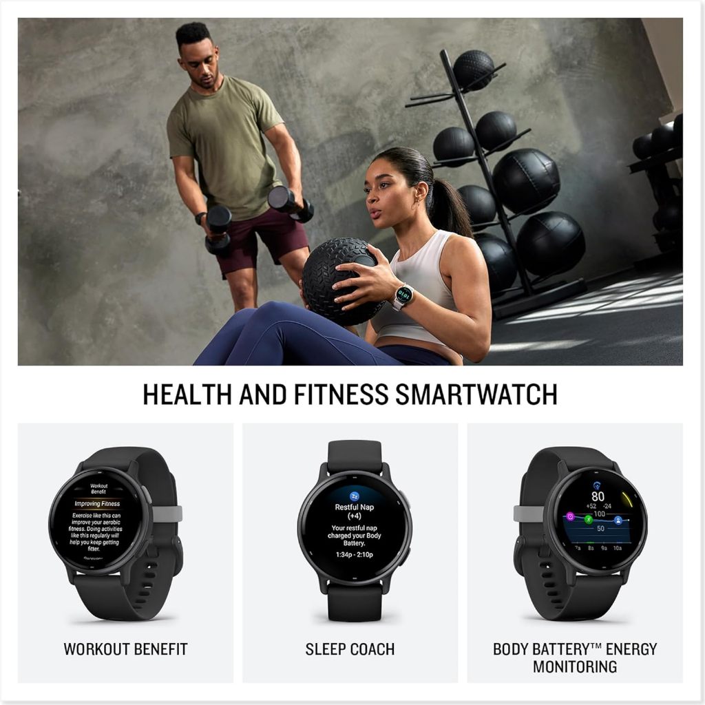 Đồng hồ thông minh Garmin vívoactive® 5_Mới, hàng chính hãng