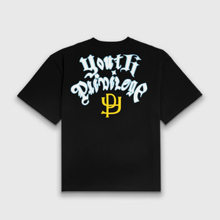 ICY WAVE YP LOGO BLACK T-SHIRT