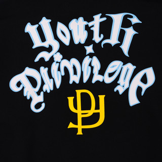 ICY WAVE YP LOGO BLACK T-SHIRT