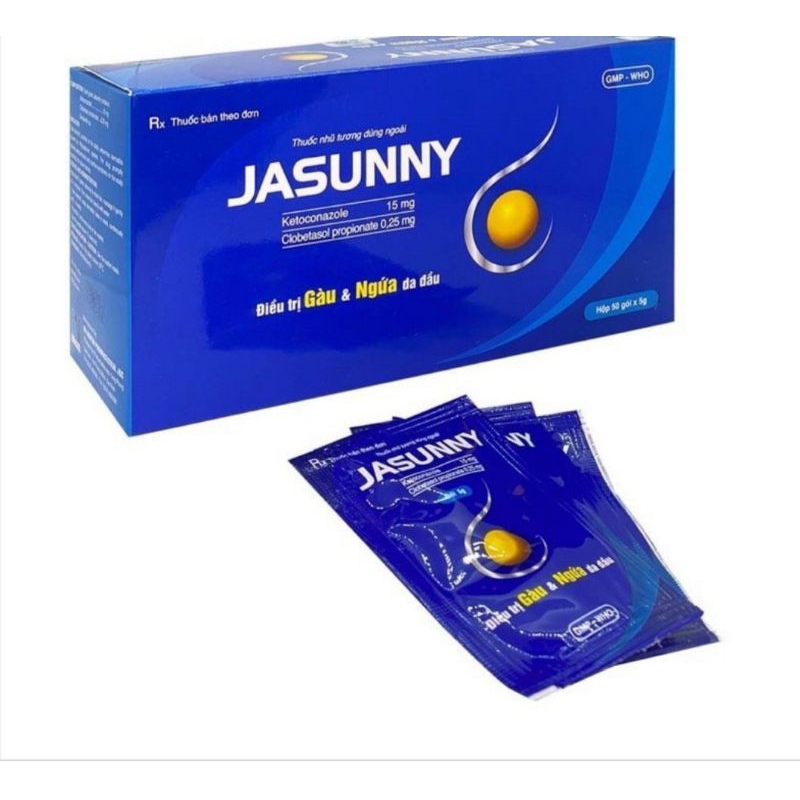 Dầu gội jasunny.hộp 50 gói