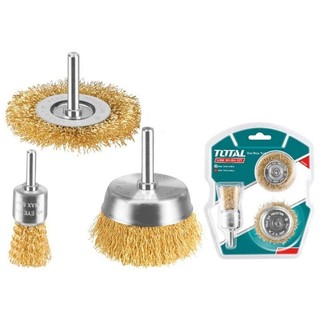 Total tac310031 bộ 3 bánh cước và chổi cước
