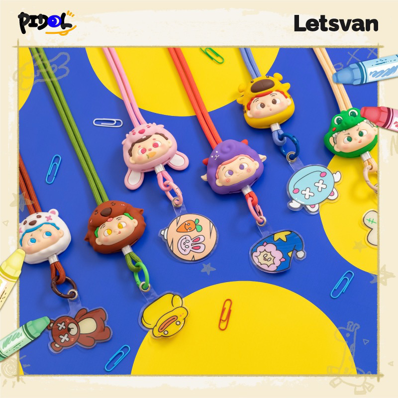 Dây đeo Bảng tên/ điện thoại Pidol x Letsvan Dear for you