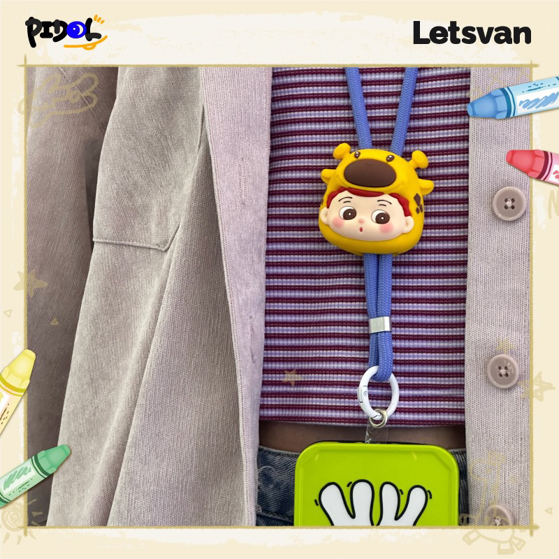 Dây đeo Bảng tên/ điện thoại Pidol x Letsvan Dear for you