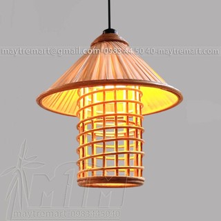 Đèn mây uốn trang trí treo thả trần