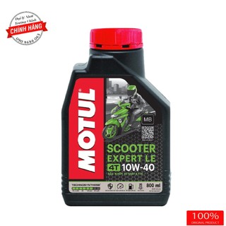 Nhớt Motul Scooter Expert Le 10W40 dành cho xe ga