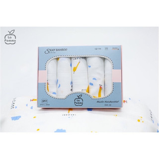 Set 5 khăn sữa lụa lapomme , khăn sữa nous Xô dành cho bé