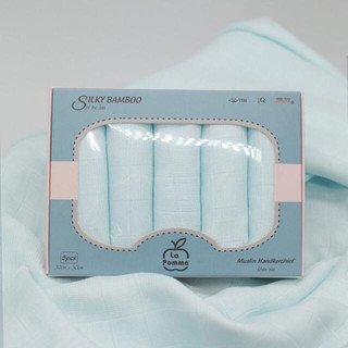 Set 5 khăn sữa lụa lapomme , khăn sữa nous Xô dành cho bé