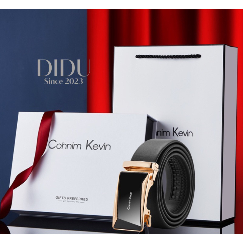 Thắt lưng nam, dây thắt lưng nam cao cấp Cohnim Kevin mẫu A1