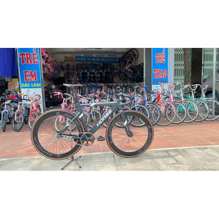 Xe đạp fixed gear Horse vân cacbon