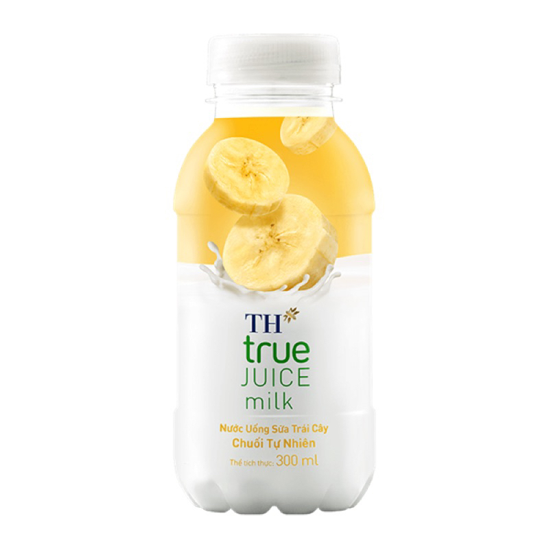 Lốc nước sữa trái cây TH True Joice milk 6 chai 300ml