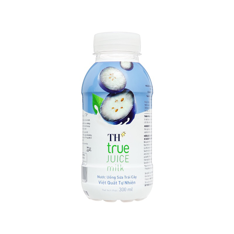 Lốc nước sữa trái cây TH True Joice milk 6 chai 300ml