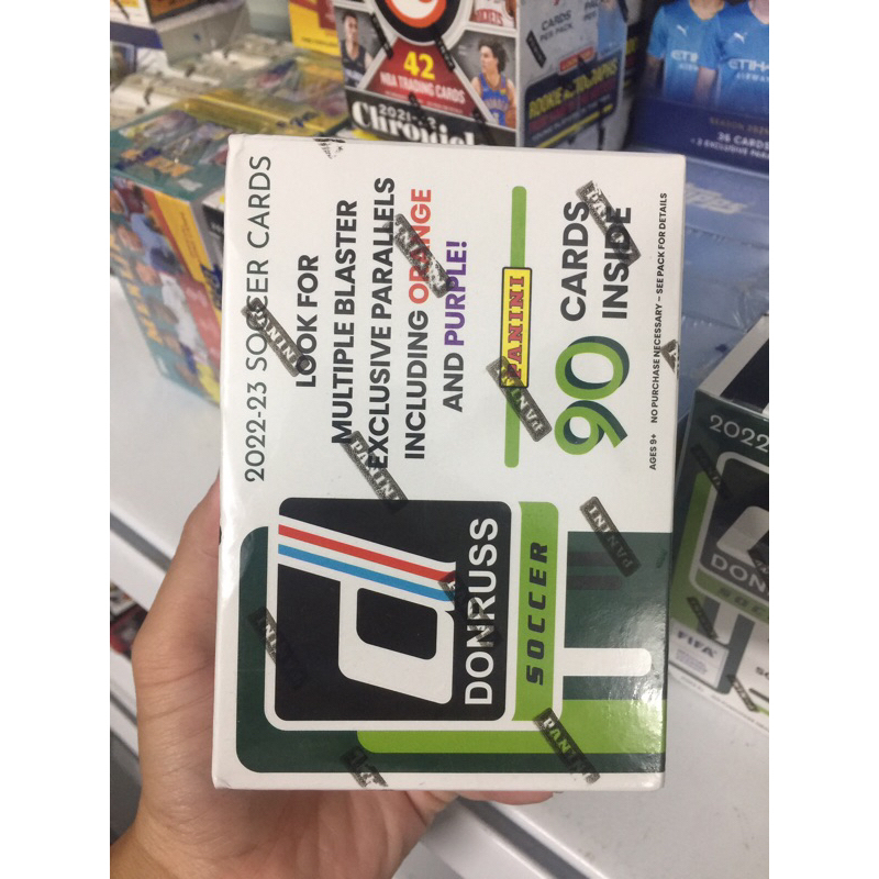 Hộp thẻ Panini Donruss Soccer 2021/22 Blaster Box