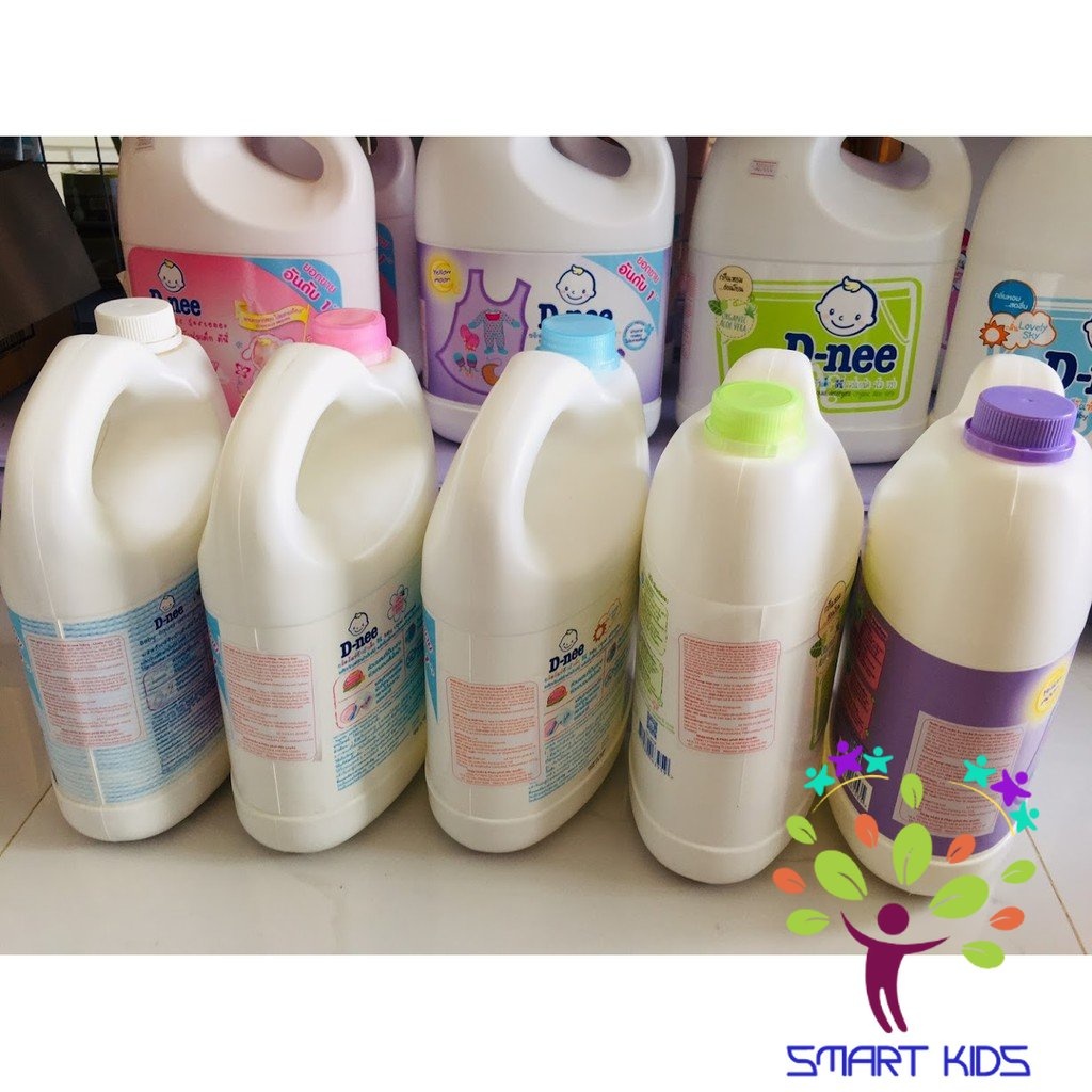 Nước giặt quần áo em bé Dnee 3000ml  1