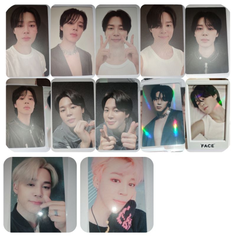 Card jimin bts album solo