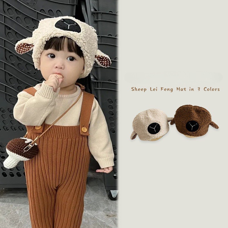 Mũ ĐẦU CỪU cho bé từ 4 tuổi mã 3545