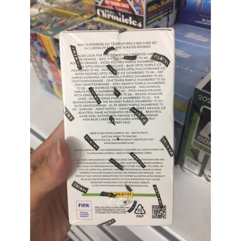 Hộp thẻ Panini Donruss Soccer 2021/22 Blaster Box