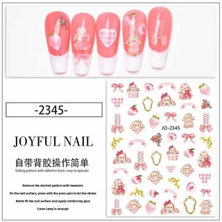 Sticker Dán Móng Noel Cập Nhật Mẫu Mới