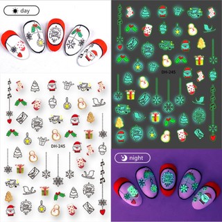 Sticker Dán Móng Noel Cập Nhật Mẫu Mới