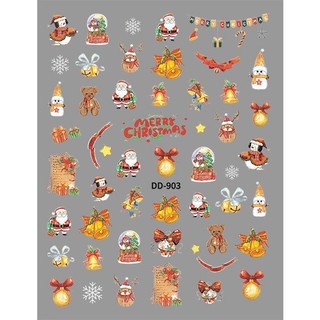 Sticker Dán Móng Noel Cập Nhật Mẫu Mới