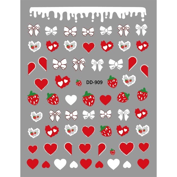 Sticker Dán Móng Noel mới