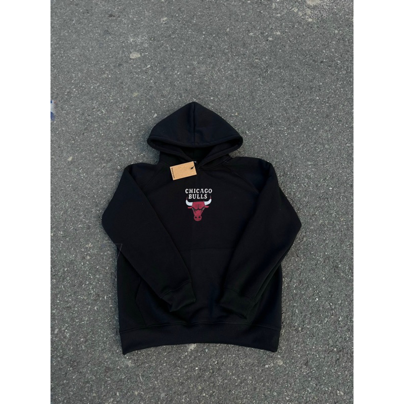 Áo Hoodie Chicago Bulls x Nba Basketball Mỹ Chất Nỉ Bông Cao Cấp