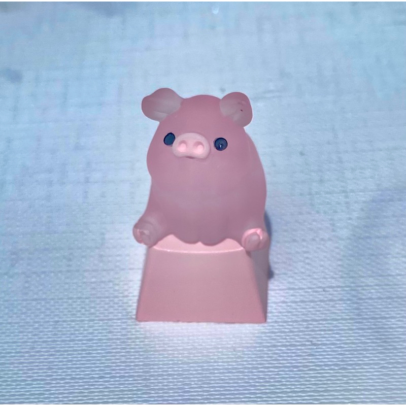 Keycap heo hồng