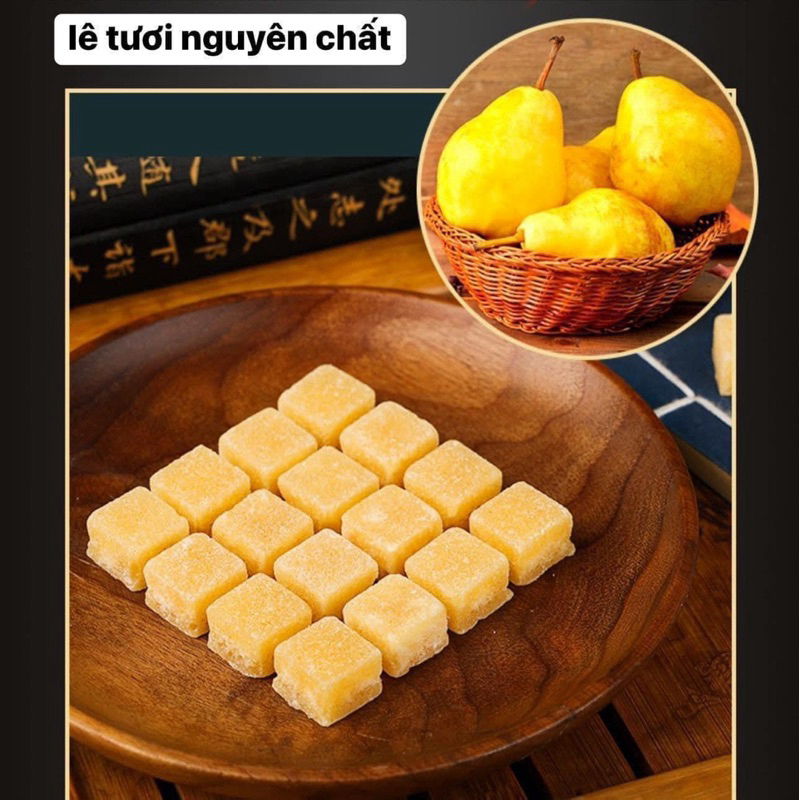 Set 2 hủ kẹo lê Tây Tạng ngừa ho sạch họng