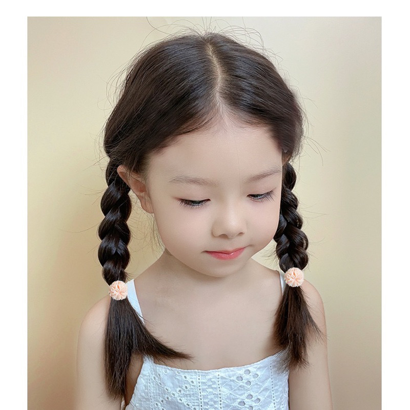 Kẹp và cột tóc vải voan đính nơ phiên bản Hàn Quốc cho bé