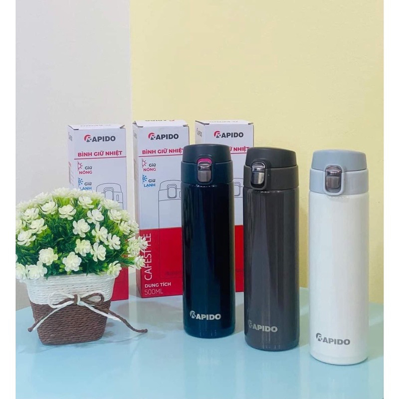 ❗❗ Bình Giữ Nhiệt Rapido Chính Hãng RTC- 500BL2 ❗❗❗