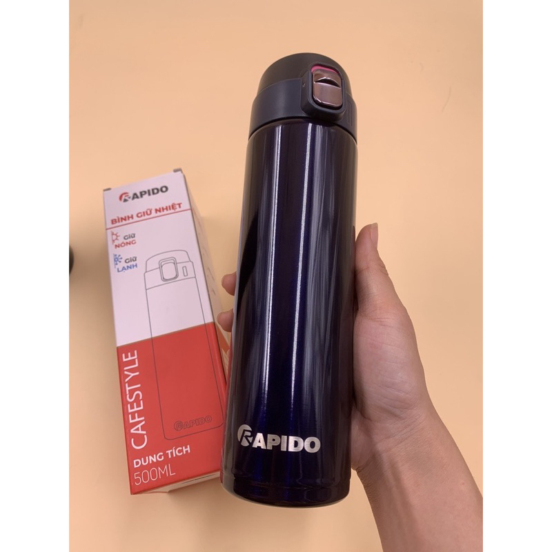 ❗❗ Bình Giữ Nhiệt Rapido Chính Hãng RTC- 500BL2 ❗❗❗