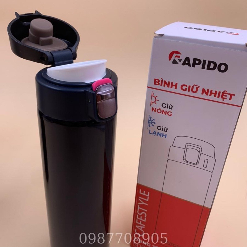 ❗❗ Bình Giữ Nhiệt Rapido Chính Hãng RTC- 500BL2 ❗❗❗