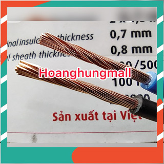Dây điện dẹt 2x0.75/ 2x1.5/ 2x2.5/ tachiko
