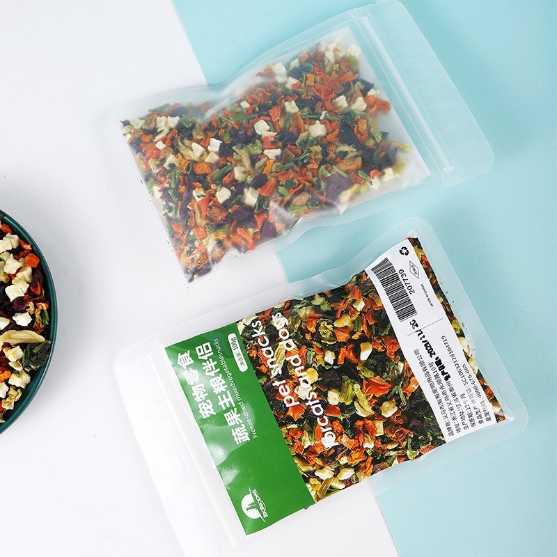 Rau,củ,quả sấy khô cho chó mèo