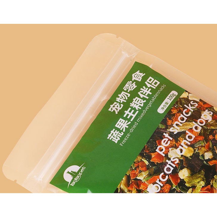 Rau,củ,quả sấy khô cho chó mèo