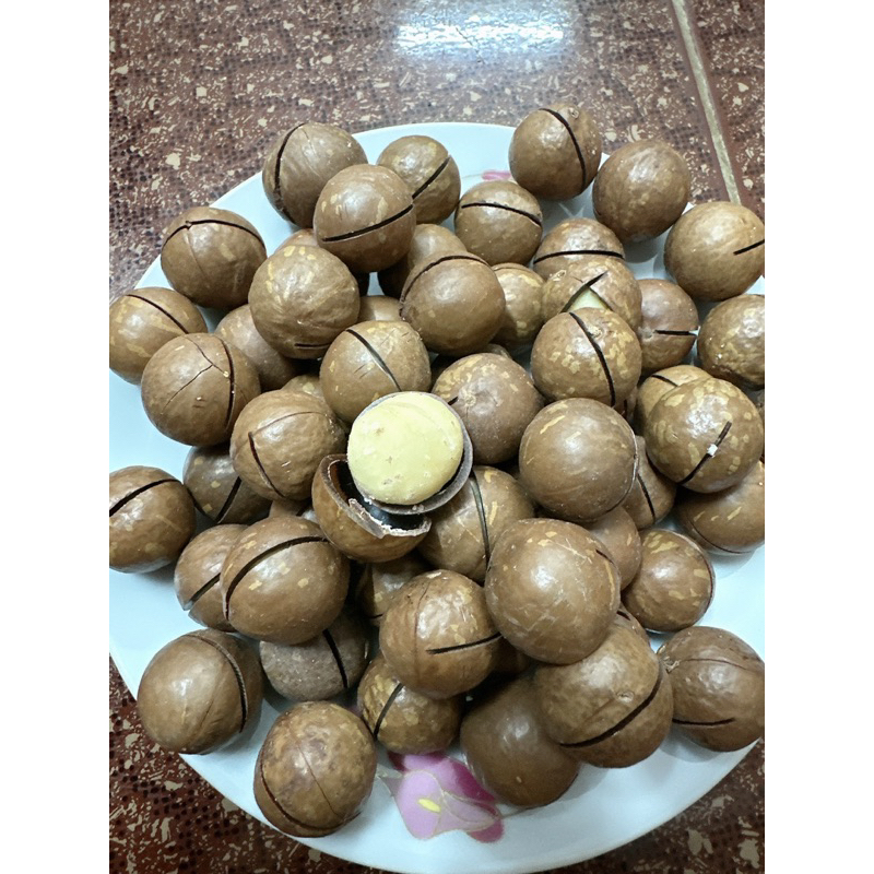 500g Hạt Macca Nứt Vỏ Hàng Hảo Hạng