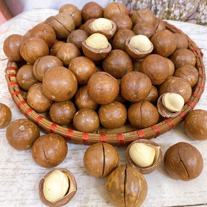 500g Hạt Macca Nứt Vỏ Hàng Hảo Hạng