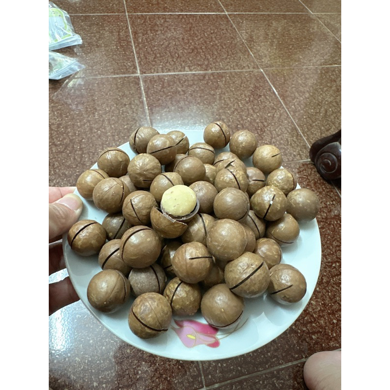 500g Hạt Macca Nứt Vỏ Hàng Hảo Hạng