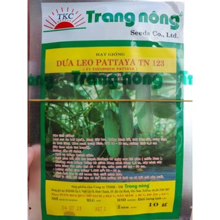 Hạt giống dưa leo f1 trang nông pattaya tn 739 trang nông