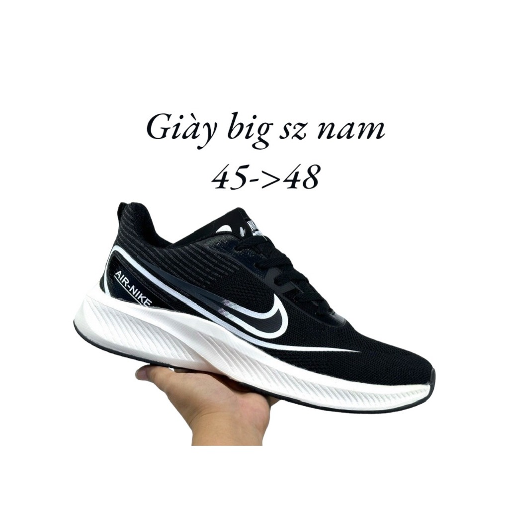 Giày thể thao N.K big sz đế nhẹ êm chân kèm box